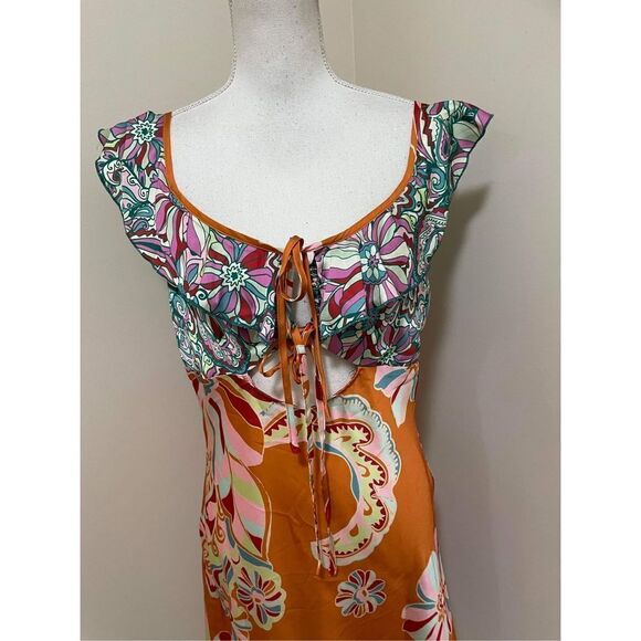 New Free People Bali Daphne Slip Size L - Picture 4 of 7